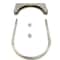 Heavy Duty Mfg U-Clamp Flat Band Chrome, 19-500CP 19-500CP - alternate 3